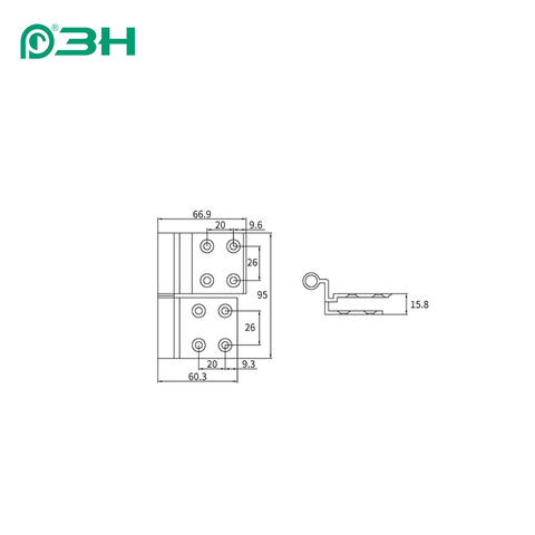 مفصلة النافذة JX05B