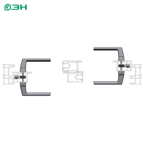 نظام الأجهزة للأبواب المنزلقة على شكل حرف U