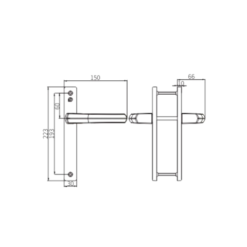مقبض الباب CZM28