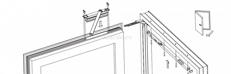 توصية 3H ITS106 باب أقرب-تلر رائع للتحكم في باب الأمان2