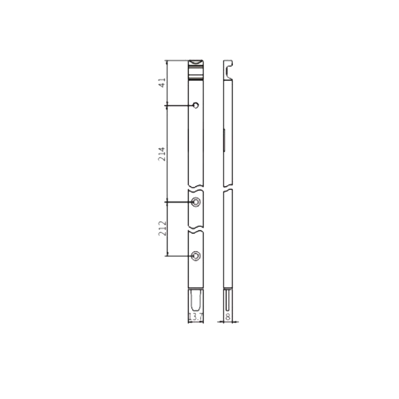 الترباس فلوش MX14