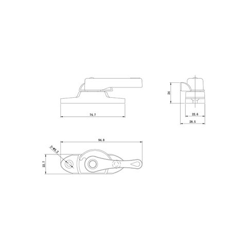 قفل الهلال PSB12