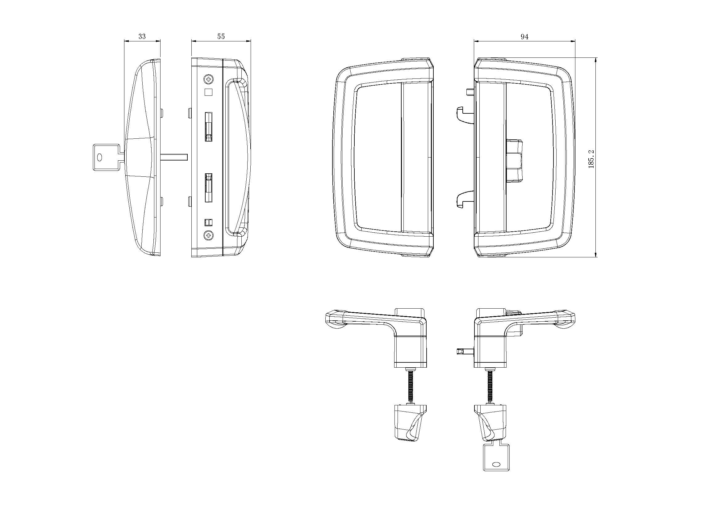 MH-TTS09 外形图-模型
