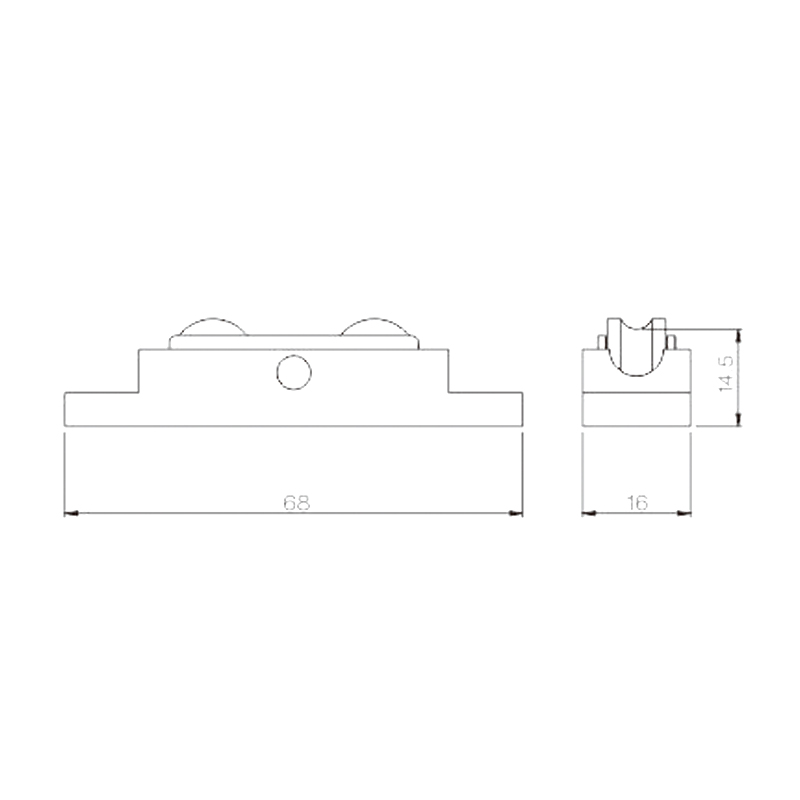 الأسطوانة المنزلقة PLBS01B-AS