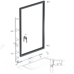 نظام رفع وانزلاق الباب TSM04