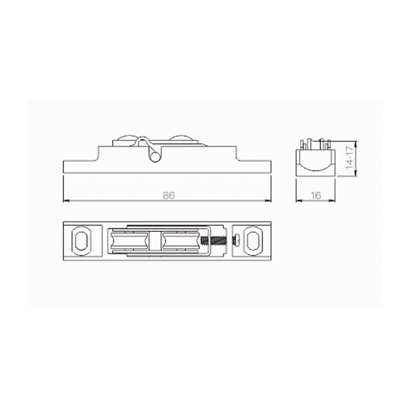 أسطوانة انزلاقية UPVC PLTS01C-AS