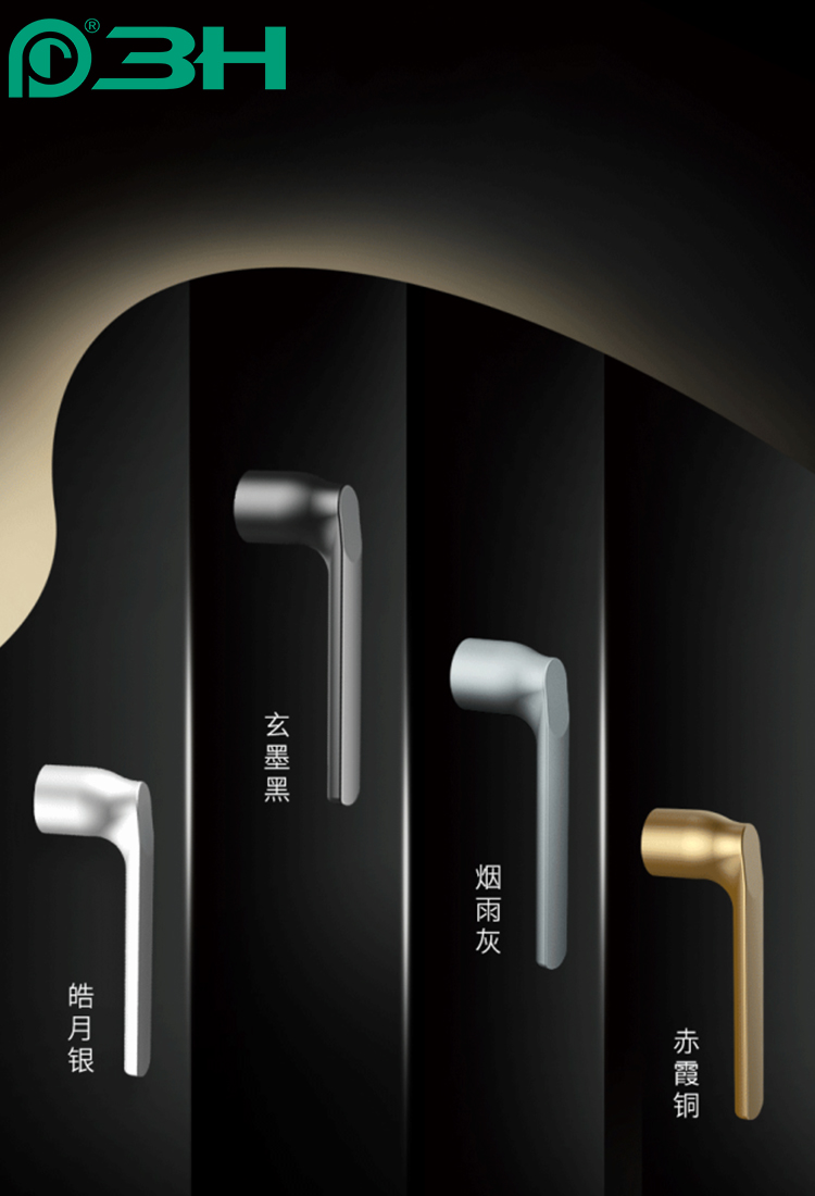 مقبض النافذة ب