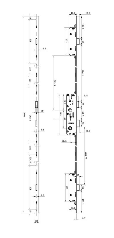 جسم قفل الارتباط WT1157