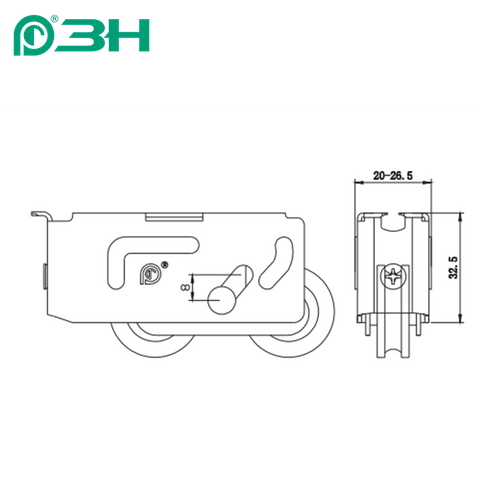انزلاق الأسطوانة LTS17A