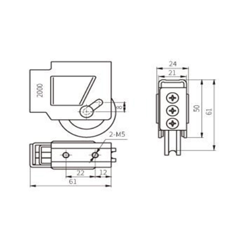 انزلاق الرول LTD07